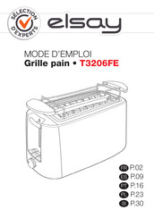 Elsay T3206FE Mode D'emploi