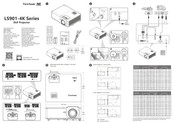 ViewSonic LS901-4K Serie Guide De Démarrage Rapide