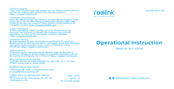 Reolink RLC-1020A Instructions