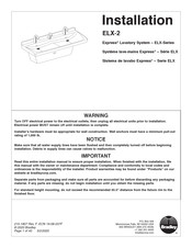 Bradley Express ELX Série Installation