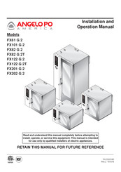 Angelo Po AMERICA FX202 G 2 Manuel D'utilisation