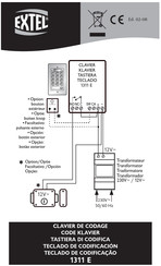 Extel 1311 E Mode D'emploi