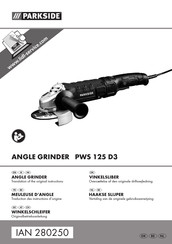 Parkside PWS 125 D3 Traduction Des Instructions D'origine