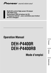 Pioneer DEH-P4400R Mode D'emploi