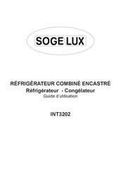 SOGELUX INT3202 Guide D'utilisation