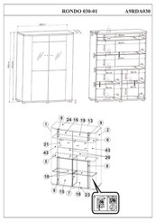 FORESTDREAM RONDO 030-01 Instructions De Montage