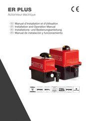 VALPES ER PLUS Série Manuel D'installation Et D'utilisation