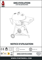 Start'n Grill SNG EVOLUTION Notice D'utilisation