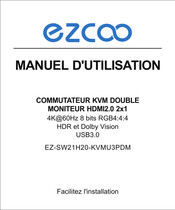 EZCOO EZ-SW21H20-KVMU3PDM Manuel D'utilisation