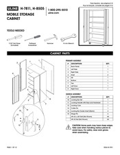 Uline H-7811 Instructions D'assemblage