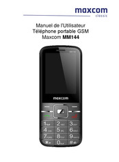 Maxcom classic MM144 Manuel De L'utilisateur