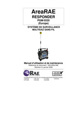 RAE Systems AreaRAE PGM-5520 Manuel D'utilisation Et De Maintenance