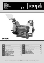 Scheppach SM200AL Traduction Des Instructions D'origine