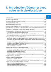 Hyundai SX2EV 2024 Guide D'introduction