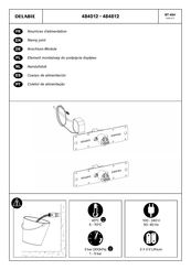 Delabie 484612 Manuel D'installation