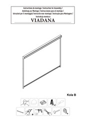 Vente Unique VIADANA Instructions De Montage