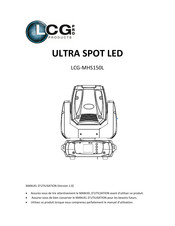 LCG MHS150L Manuel D'utilisation