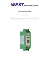 W.E.S.T. Elektronik PAM-199-P Documentation Technique