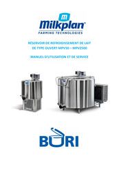 Milkplan MPV50 Manuel D'utilisation Et De Service