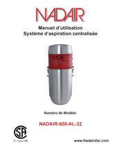 NADAIR 600-AL-32 Manuel D'utilisation