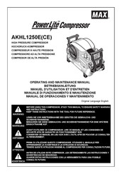 Max Power Lite AKHL1250ECE Manuel D'utilisation Et D'entretien