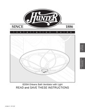 Hunter Orleans 82004 Guide D'installation