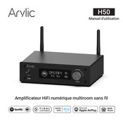 Arylic H50 Manuel D'utilisation