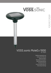 VOSS .sonic MoleEx 1000 Mode D'emploi