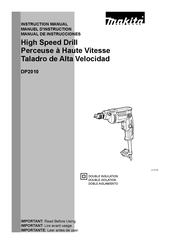 Makita DP2010 Manuel D'instruction