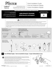 Spectrum Brands Pfister Ladera F529-7LR Guide D'installation Rapide