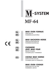 M-system MF-64 Mode D'emploi