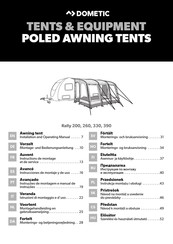 Kampa Rally 330 Instructions De Montage Et De Service