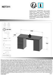 Forte NET311 Notice De Montage