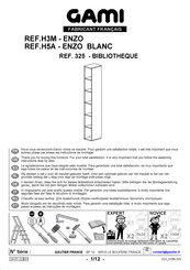 Gami ENZO H3M 325 Instructions De Montage