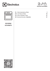 Electrolux EOF4P66X Notice D'utilisation