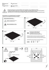 ETNA KIV354RVS Instructions D'installation