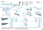 Sony BRAVIA KD-75X8K Série Guide D'installation