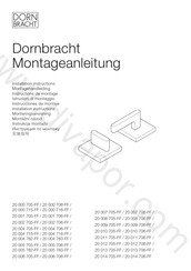 Dornbracht 20 005 782-FF Instructions De Montage