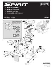 Weber SPIRIT 220S CLASSIC Guide De Montage