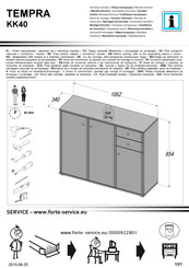 Forte KK40 Notice De Montage