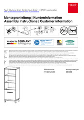 Rauch Carlsson M2432 Instructions De Montage