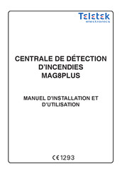 Teletek electronics MAG8plus Manuel D'installation Et D'utilisation