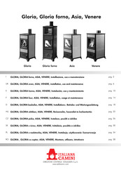 Italiana Camini Venere Installation, Usage Et Maintenance