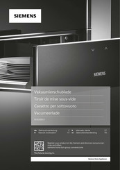 Siemens BV830EN 1 Série Manuel D'utilisation