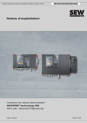 Sew Eurodrive MOVIPRO MPX23A 0240 Serie Notice D'exploitation