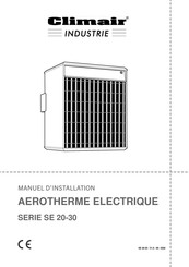 ClimAir SE 20 Serie Manuel D'installation