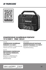 Parkside PMK 150 A1 Instructions D'utilisation Et Consignes De Sécurité