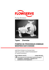 Flowserve Chemstar Serie Instructions D'utilisation