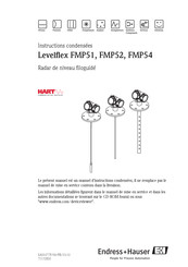 Endress+Hauser Levelflex FMP52 Instructions Condensées