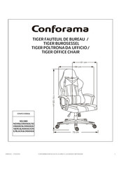 CONFORAMA TIGER 551380 Instructions De Montage